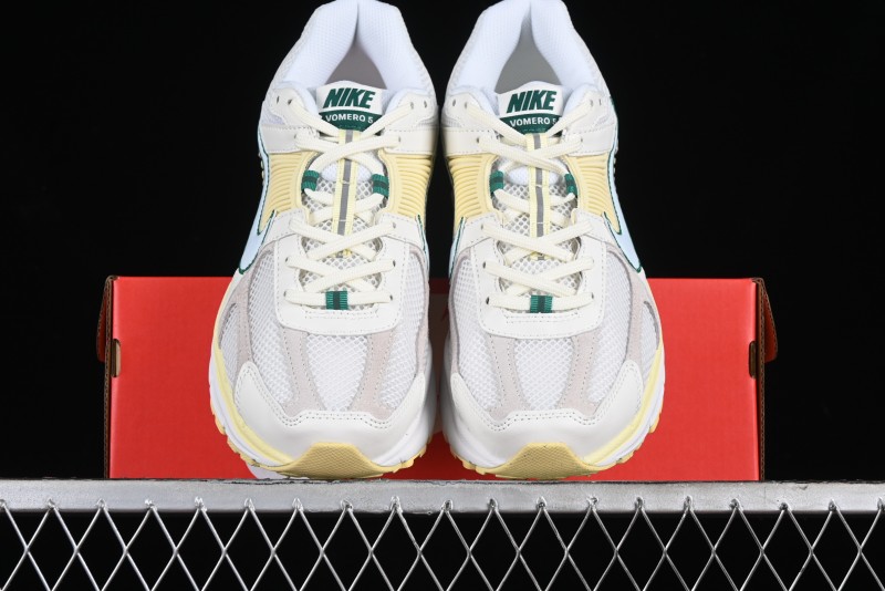 Nike Zoom Vomero 5 Retro Casual Running Shoes with EVA Midsole Cushion - FZ8361-100