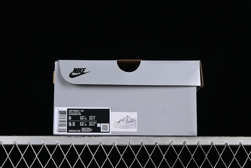 Nike Air Force 1 '07 Low Custom Anime Theme Spray-Painted Swoosh Casual Sneakers - ZH0316-016
