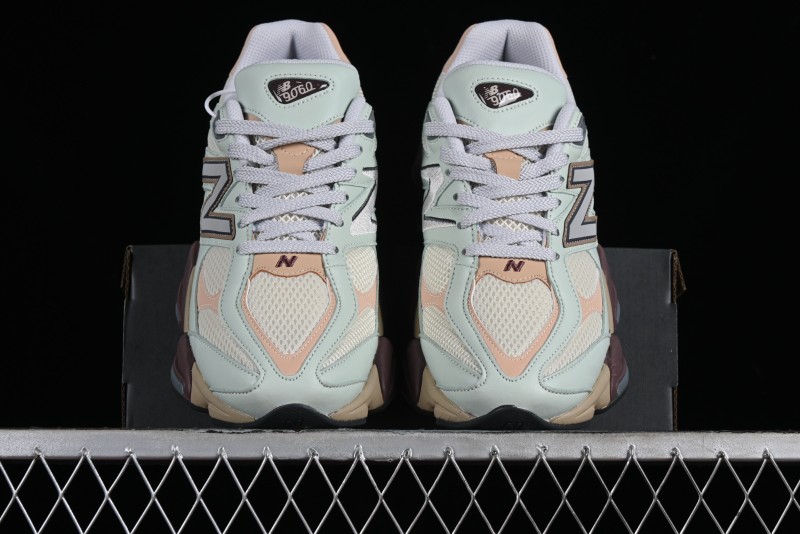 New Balance Joe Freshgoods x New Balance 9060 Retro Running Sneakers with ABZORB Cushioning - U9060GCA