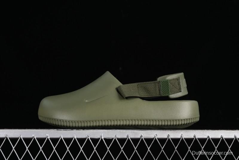 Nike Calm Slide Mule Comfortable Foam Sandals with Textured Footbed - FB2185-300