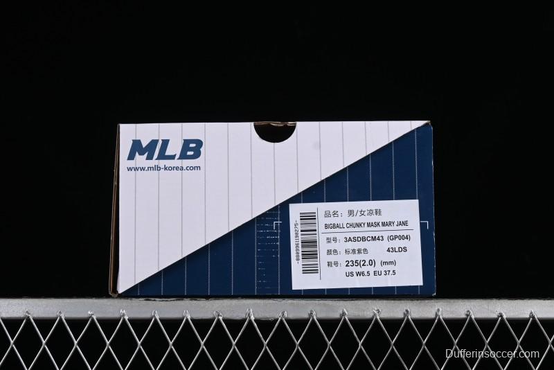 New York Yankees MLB Bigball Chunky Mask Jane Thick Platform Casual Sandals - 3ASDBCM4343LDS