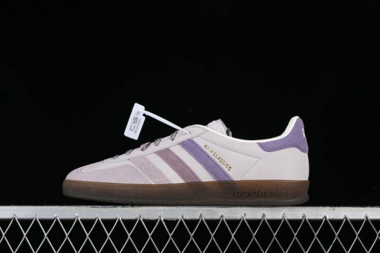 Adidas Originals Gazelle Indoor Kith Retro Casual Slip-Resistant Wear-Resistant Low-Top Sneakers - IH0120