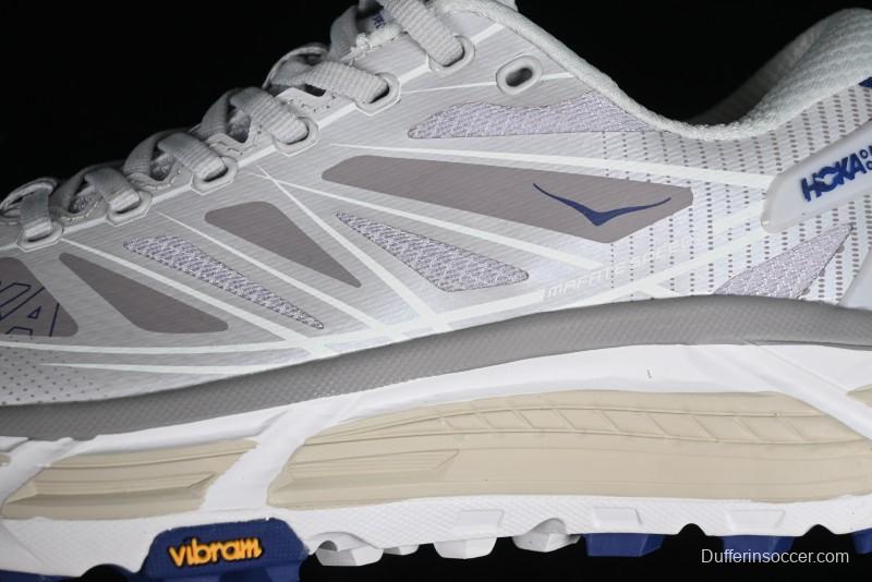 Hoka Mafate Speed 2 Lightweight Trail Running Shoes with Fresh Foam Midsole and Vibram Outsole - 1126851 OPR