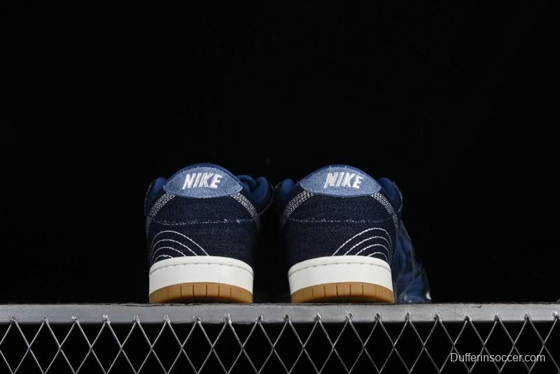 Nike SB Dunk Low Pro Premium "Denim Gum" Low-Top Casual Skate Shoes - CV0316-400