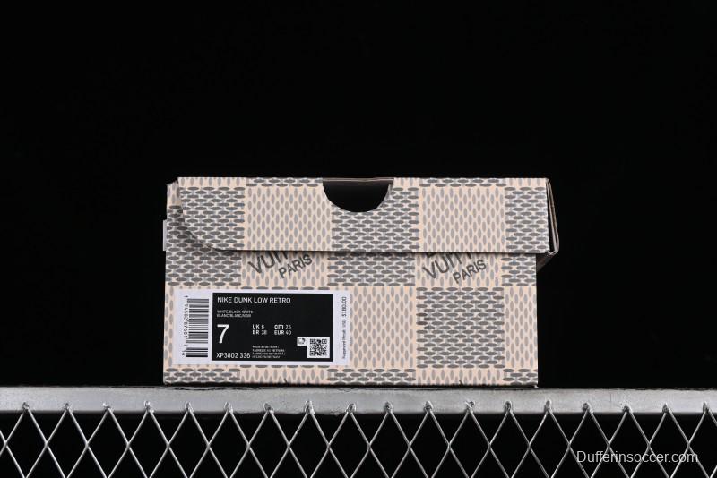 Nike SB Dunk Low LV Collaboration - Light Blue Denim Anniversary High-End Custom Low-Top Casual Skate Shoes - XP3802-336