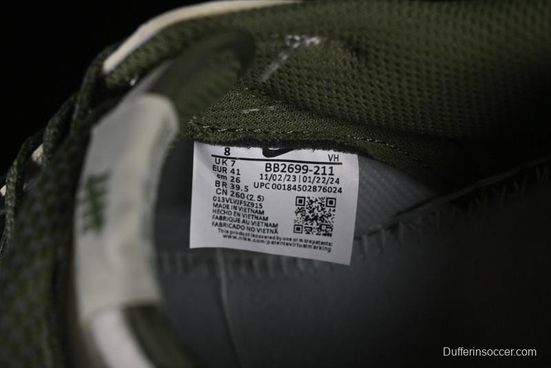 Nike SB Dunk Low UN Collaboration - Letter Green Anniversary High-End Custom Low-Top Casual Skate Shoes - BB2699-211