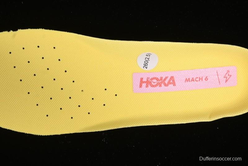 HOKA ONE ONE MACH 6 Flagship Racing Shoes with Carbon Plate Technology and Asymmetric Design - 1147810 PGH