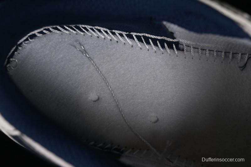 Nike Travis Scott x Fragment Design x Air Jordan 1 Low OG SP AJ1 Supreme Collaboration - Dark Blue Swoosh Low-Top Casual Sneakers - XZ2268-001