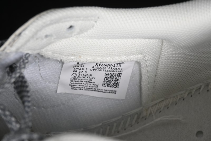 Nike Travis Scott x Fragment Design x Air Jordan 1 Low OG SP AJ1 Low Top Casual Sneakers - XY2688-113