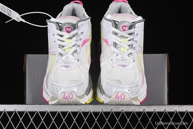 Balenciaga Runner Kith Four Color Retro Casual Sneakers - W3RMU9517