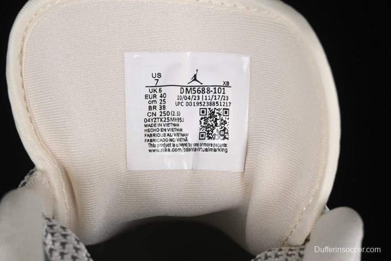 Nike Air Jordan 1 Low Gucci Collaboration - Smoke Grey Pattern High-End Custom Retro Basketball Shoes - DM5688-101