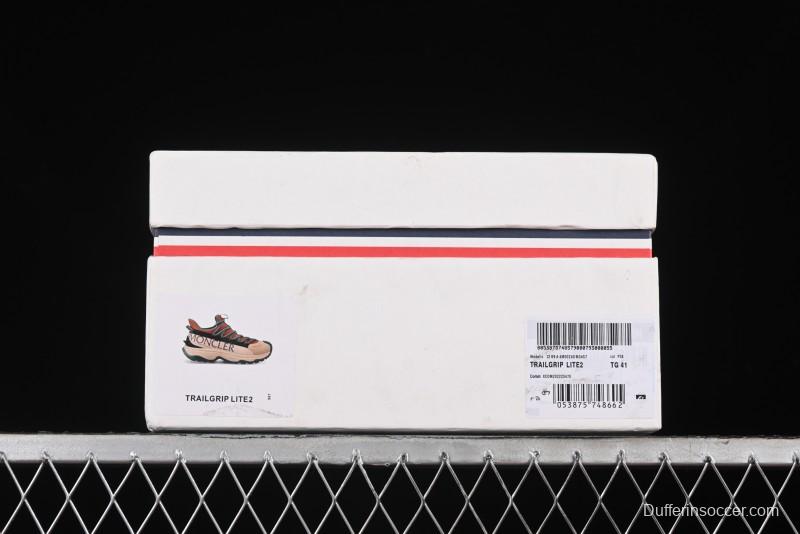 Moncler Trailgrip GTX Hiking Shoes with Cordura Nylon Gore-Tex Waterproof and Vibram Outsole - M00240M3457