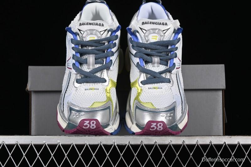 Balenciaga Runner Kith Four Color Retro Casual Shoes - W3RNY0328