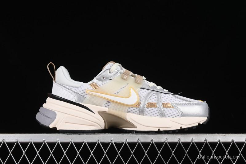 Nike V2K Runtekk 3XL Retro Low-Top Running Shoes with Shock Absorption and Anti-Slip Design - HJ7245-100