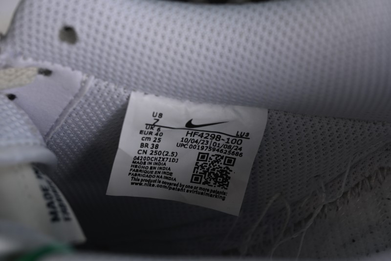 Nike Air Force 1 '07 Low Casual Sneakers with Full-Length Air Cushion - HF4298-100