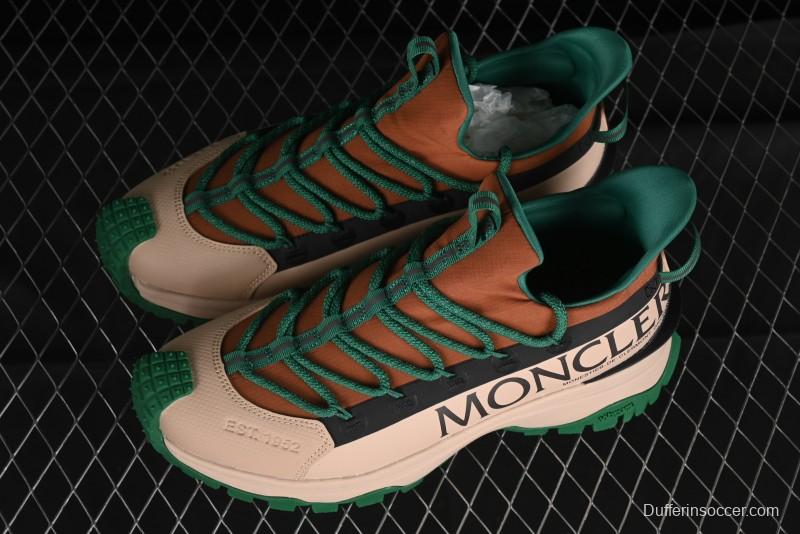 Moncler Trailgrip GTX Hiking Shoes with Cordura Nylon Gore-Tex Waterproof and Vibram Outsole - M00240M3457