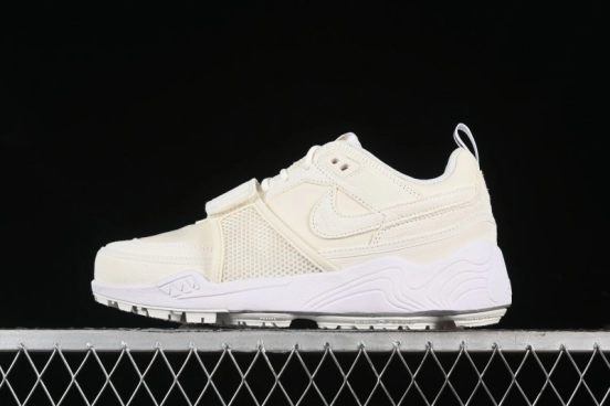 Nike Travis Scott x Shark-A-Don "Sail" Low-Top Lifestyle Casual Shoes - HQ3061-100