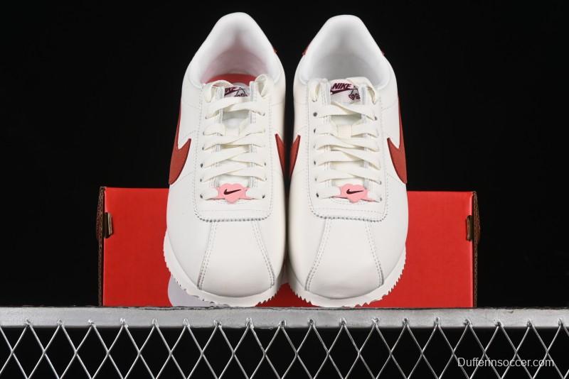Nike Classic Cortez Leather Collaboration Retro Original Leather Running Shoes - FZ5167-133