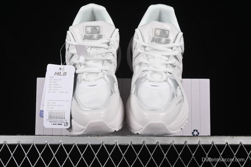 New York Yankees MLB Bigball Chunky Curve Thick Sole Casual Shoes - 3ARNPDL4N50WHS