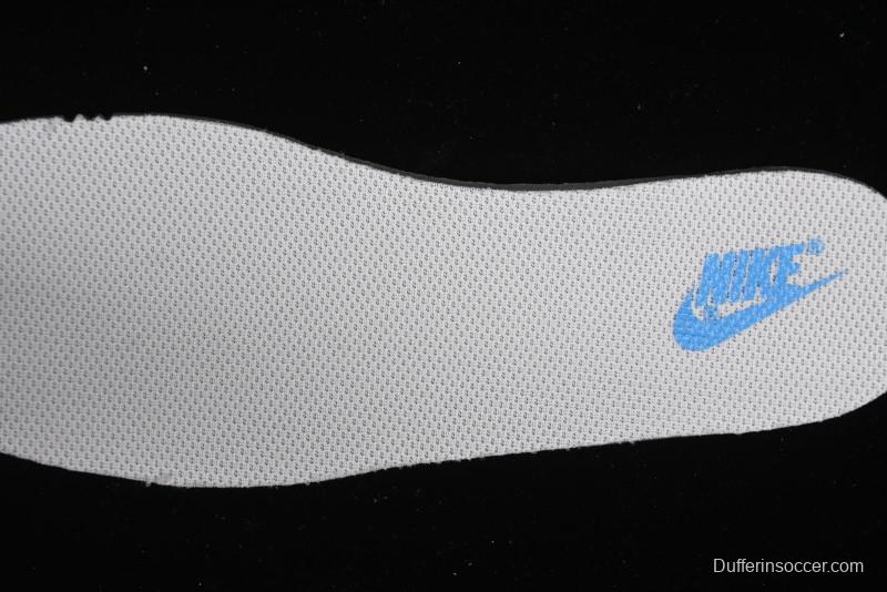 Nike SB Dunk Low Supreme Collaboration - Cream White with Sky Blue Swoosh Anniversary Customized Low-Top Casual Skate Shoes - DJ2024-012