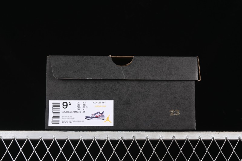 Nike Air Jordan Legacy AJ312 Low Top Sneakers with Triple Strap Design - CD7069-164