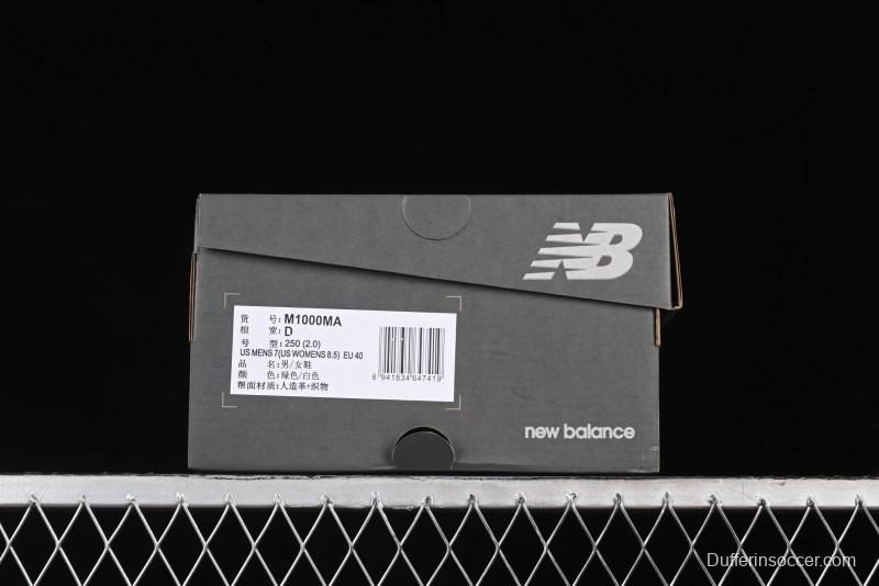 New Balance 1000 Series Retro Dad Style Low-Top Casual Running Shoes - M1000MA