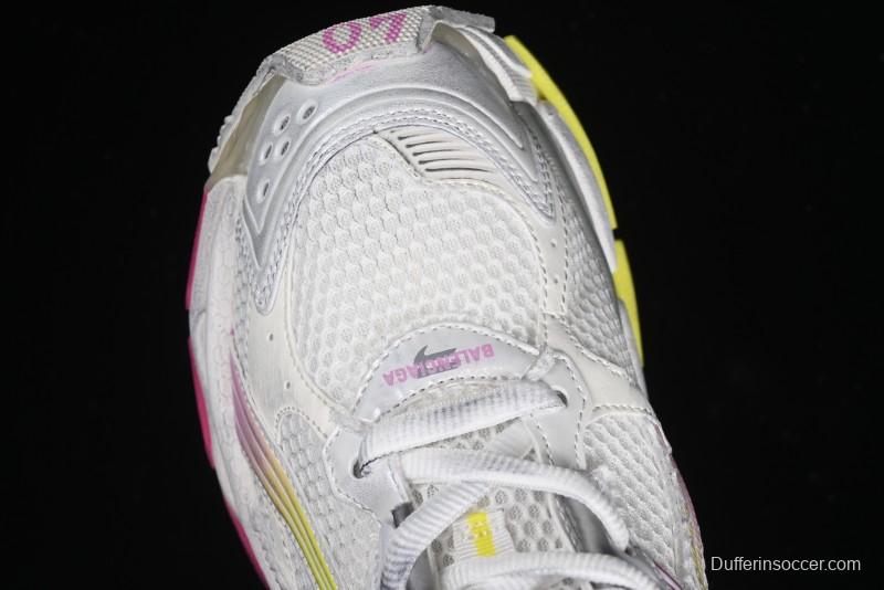 Balenciaga Runner Kith Four Color Retro Casual Sneakers - W3RMU9517