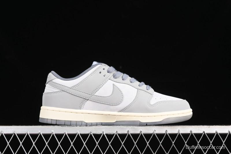 Nike Dunk Low Cool Grey SB Skateboarding Shoes with Washed Effect - FV1167-001