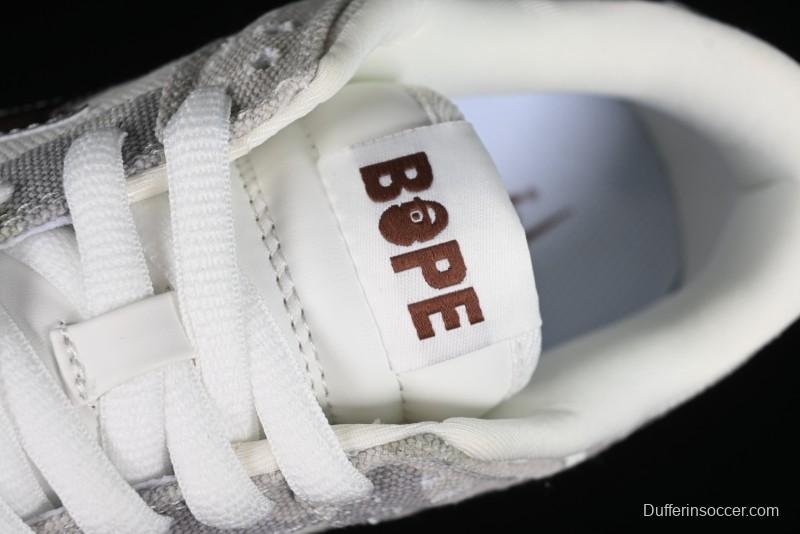 Nike SB Dunk Low Bape Collaboration - Crystal Camouflage Anniversary Custom Low-Top Casual Skate Shoes - JH8040-941