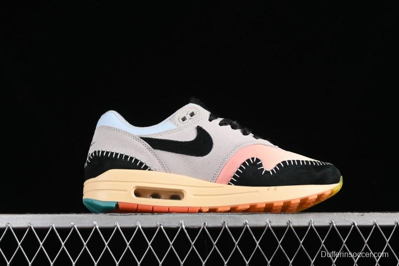Nike Air Max 1 Retro Running Shoes with Half-Sole Air Cushion - FZ3610-072