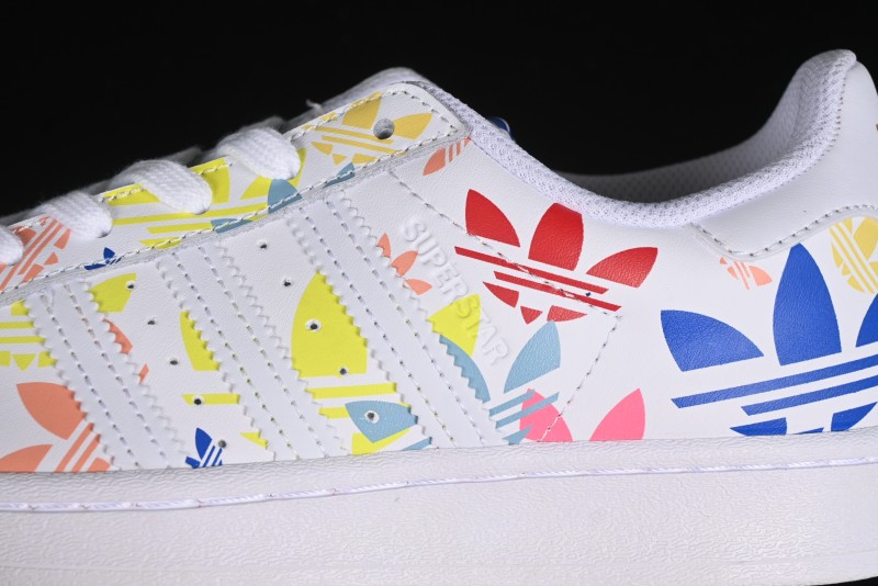 Adidas Superstar H00183 Casual Sneakers with Shell Toe Design - H00183