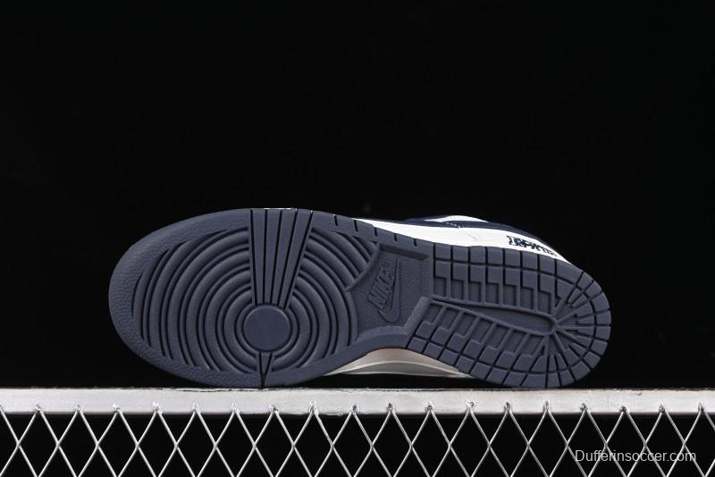 Nike SB Dunk Low NYC Collaboration Dark Blue Low-Top Casual Skateboarding Shoes - NC2103-303