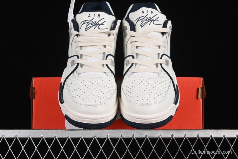 Nike Air Flight 89 Low Basketball Shoes with Air Cushion Technology - FQ8256-001