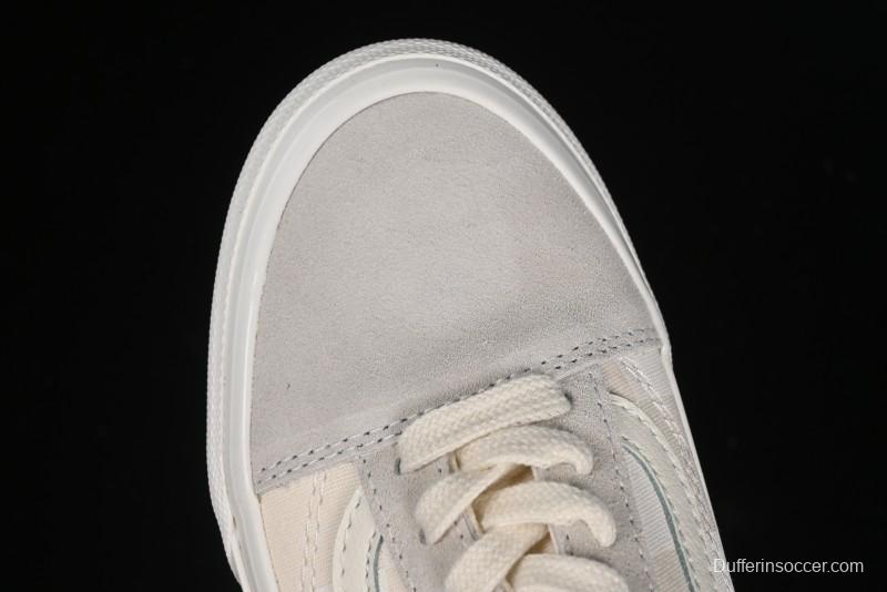 Vans Old Skool Checkerboard Low-Top Retro Skate Shoes - VN000D3ED02