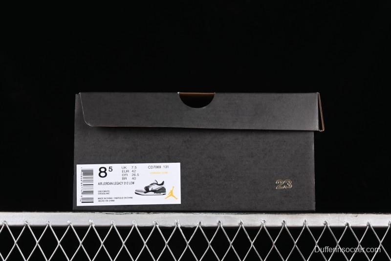 Nike Air Jordan Legacy AJ312 Low Top Sneakers with Triple Strap Design - CD7069-131