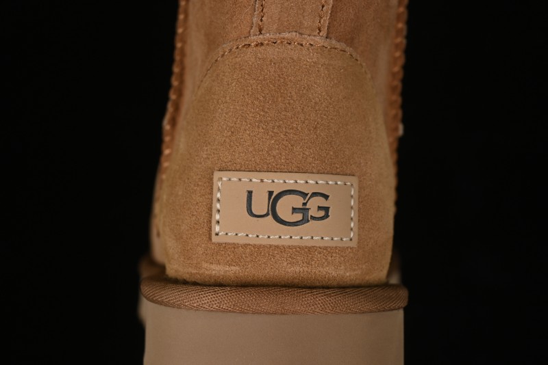 UGG Classic Ultra Mini II Short Boots with Genuine Australian Sheepskin and TREADLITE Outsole - 1016222