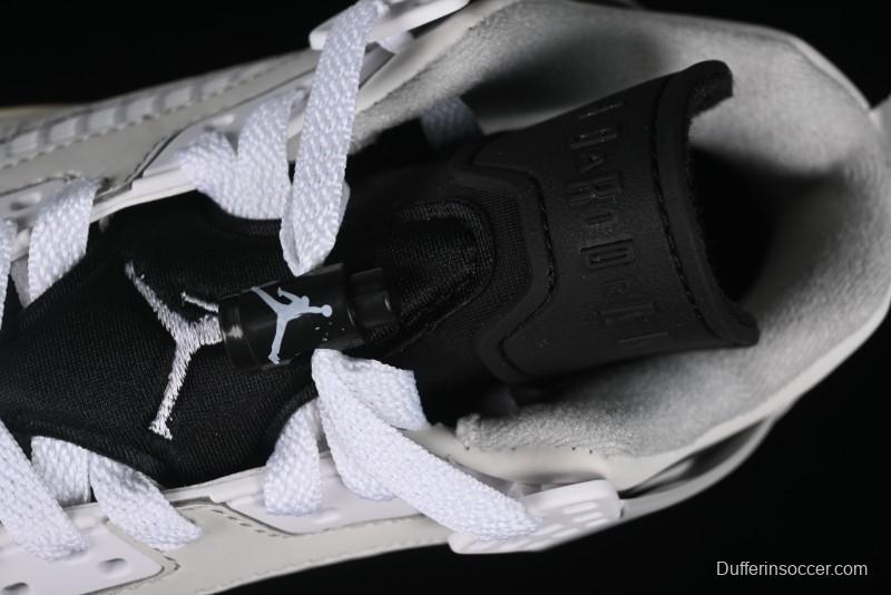 Nike Jordan Spizike Low AJ Hybrid Elements All Black Crackle Casual Sneakers - HQ1191-011