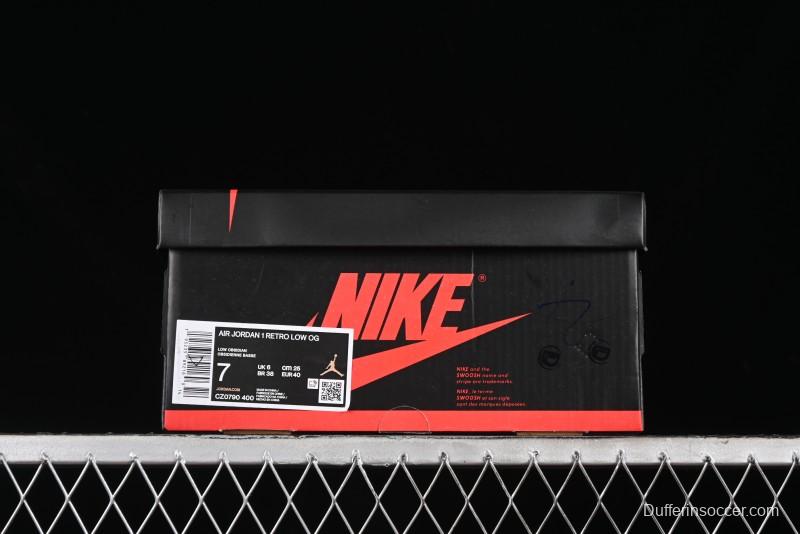 Nike Air Jordan 1 Low OG "Obsidian" Basketball Shoes - CZ0790-400