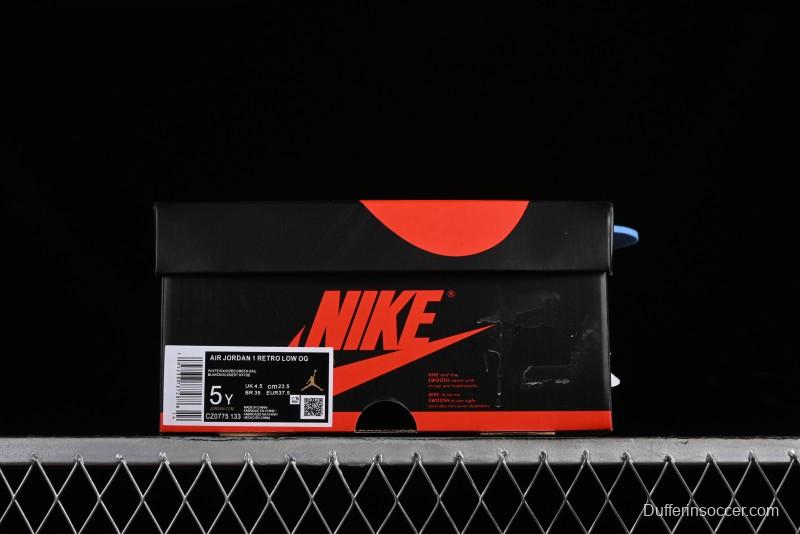 Nike Air Jordan 1 Low OG "Oxidized Green" Retro Basketball Shoes - CZ0775-133