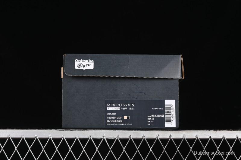 Onitsuka Tiger Mexico 66 Low-Top Leather Sneakers for Casual Running - 1183B391-200