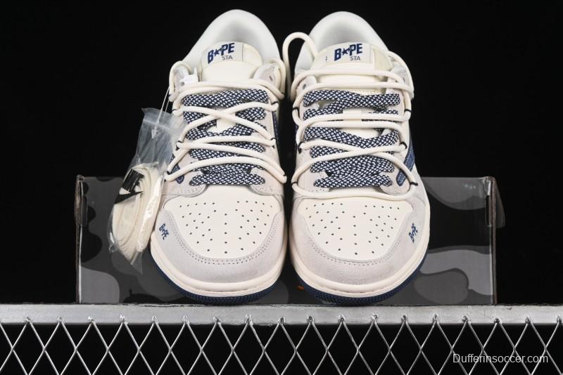 Nike Travis Scott x Fragment Design x Air Jordan 1 Low OG SP AJ1 Bape Collaboration - SJ0086-133