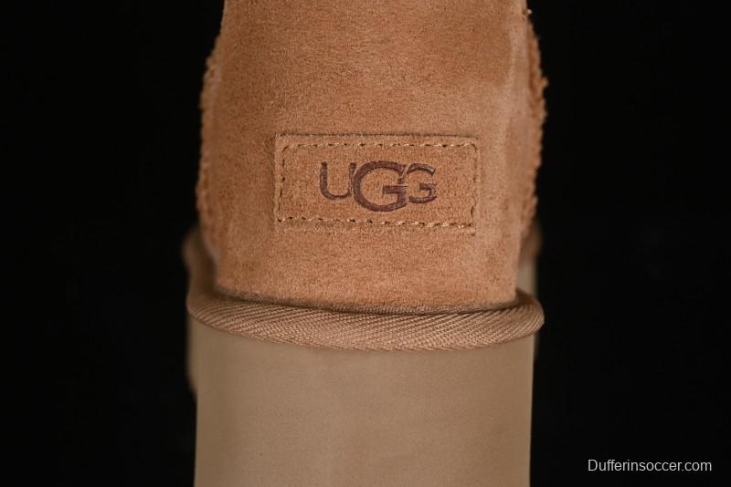 UGG Mini Bailey Button II Chelsea Boots with Chunky Platform - 1158051