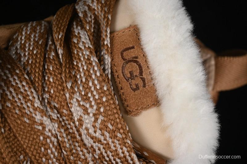 UGG Classic Ultra Mini Mel Dual-Color Lace-Up Low-Top Casual Shoes - 1144032