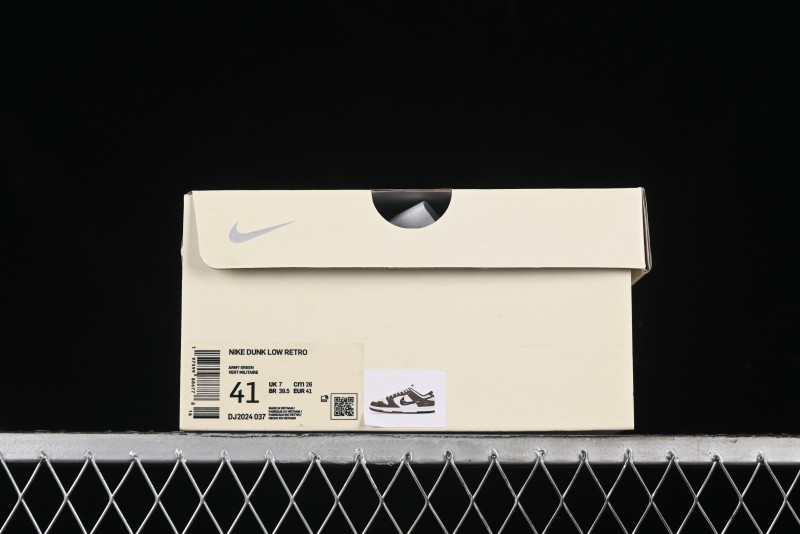 Nike SB Dunk Low UN Phantom Military Green Black Swoosh Anniversary Custom Low-Top Casual Skate Shoes - DJ2024-037