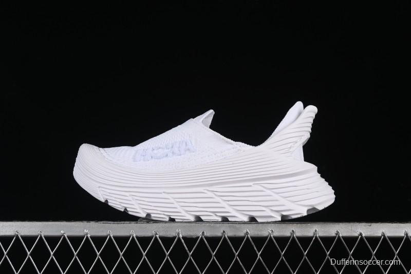 HOKA ONE ONE Restore Tc Classic Versatile Comfortable Cushioned Anti-Slip Low-Top Running Shoes - 1134532 RAWW