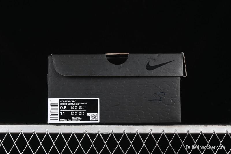 Nike Zoom Kobe 5 X-ray Halloween Glow-in-the-Dark Professional Basketball Shoes - HJ4303-400