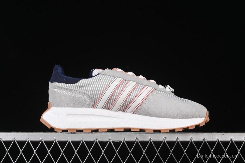 Adidas Retropy E5 Running Shoes with Popcorn Foam Technology - JR0107