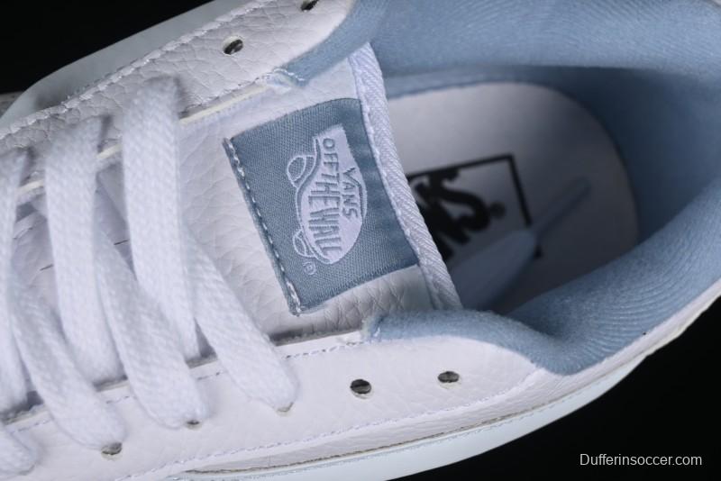 Vans Classics Knu Skool Full Grain Leather White Bread Sneakers - VN0009QCDSB