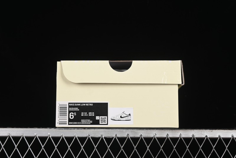 Nike SB Dunk Low KAWS Series - Grey White Black Swoosh Anniversary High-End Custom Low-Top Casual Skate Shoes - MM1089-015