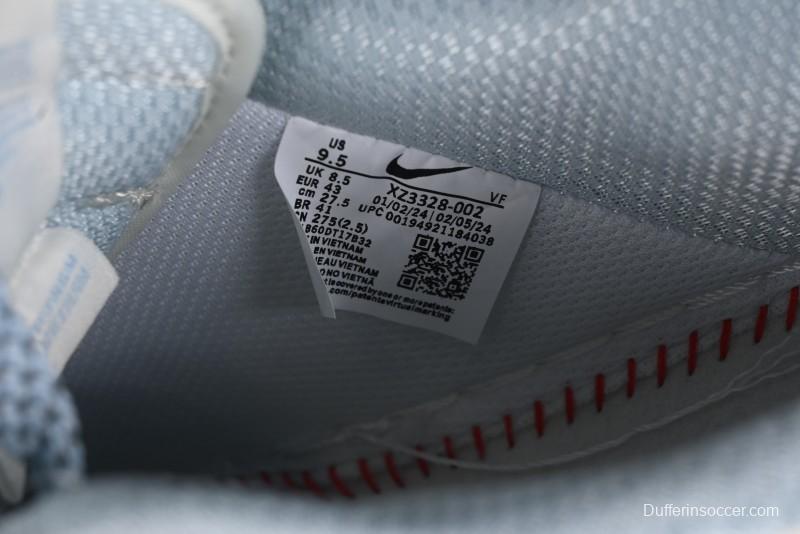 Nike Air Force 1 '07 Low Stussy Collaboration - Off White Elegant Blue Low-Top Casual Sneakers - XZ3328-002